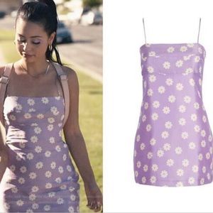 Euphoria Maddy’s Floral Daisy mini dress by Réalisation Par